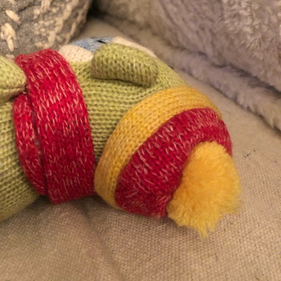 Seasons of Cannon Falls green sock Monkey 14 “ Hands Plush toy - Picture 5 of 7